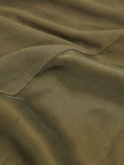 Reiss Khaki Green Ruby Silk-Front Cami Top - Image 7 of 7