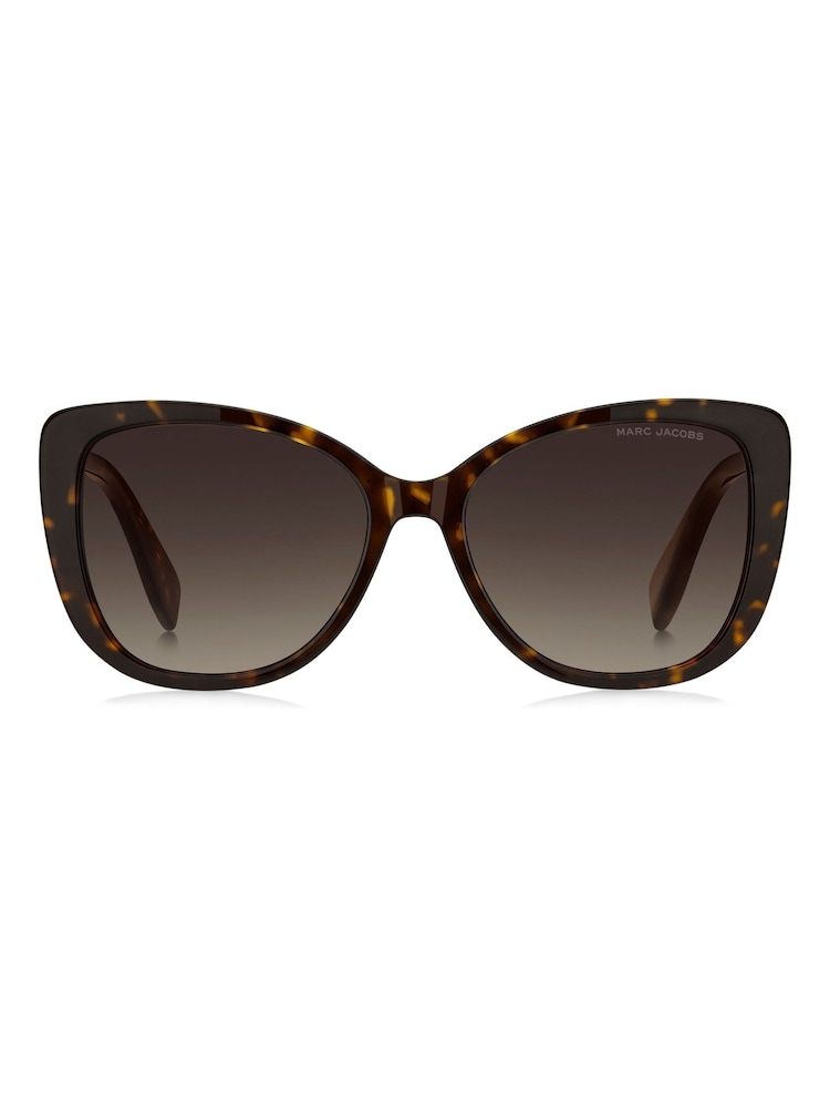Marc Jacobs Brown Rectangular Sunglasses - Image 4 of 4