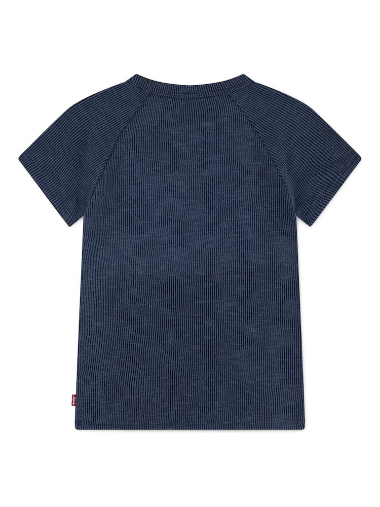Levi's® Blue Logo Raglan Short Sleeve T-Shirt - Image 2 of 3