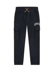 Levi's® Black Logo Joggers With Cargo Pockets - Image 1 of 5