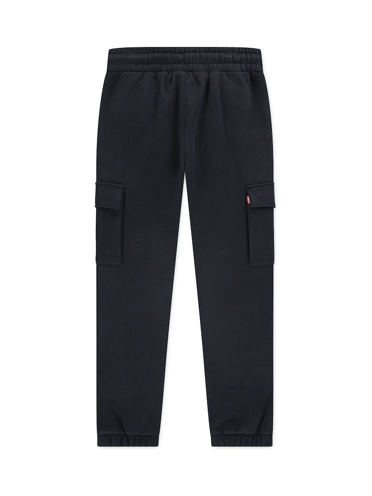 Levi's® Black Logo Joggers With Cargo Pockets - Image 2 of 5 Levi's® Black Logo Joggers With Cargo Pockets - Image 2 of 5