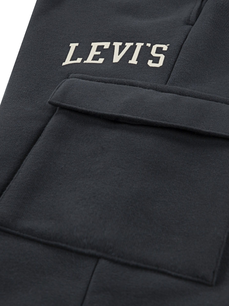 Levi's® Black Logo Joggers With Cargo Pockets - Image 5 of 5 Levi's® Black Logo Joggers With Cargo Pockets - Image 5 of 5