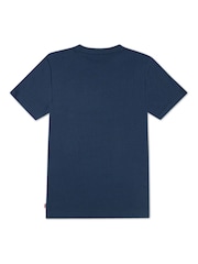 Levi's® Blue Baby Batwing Logo Short Sleeve T-Shirt - Image 2 of 3