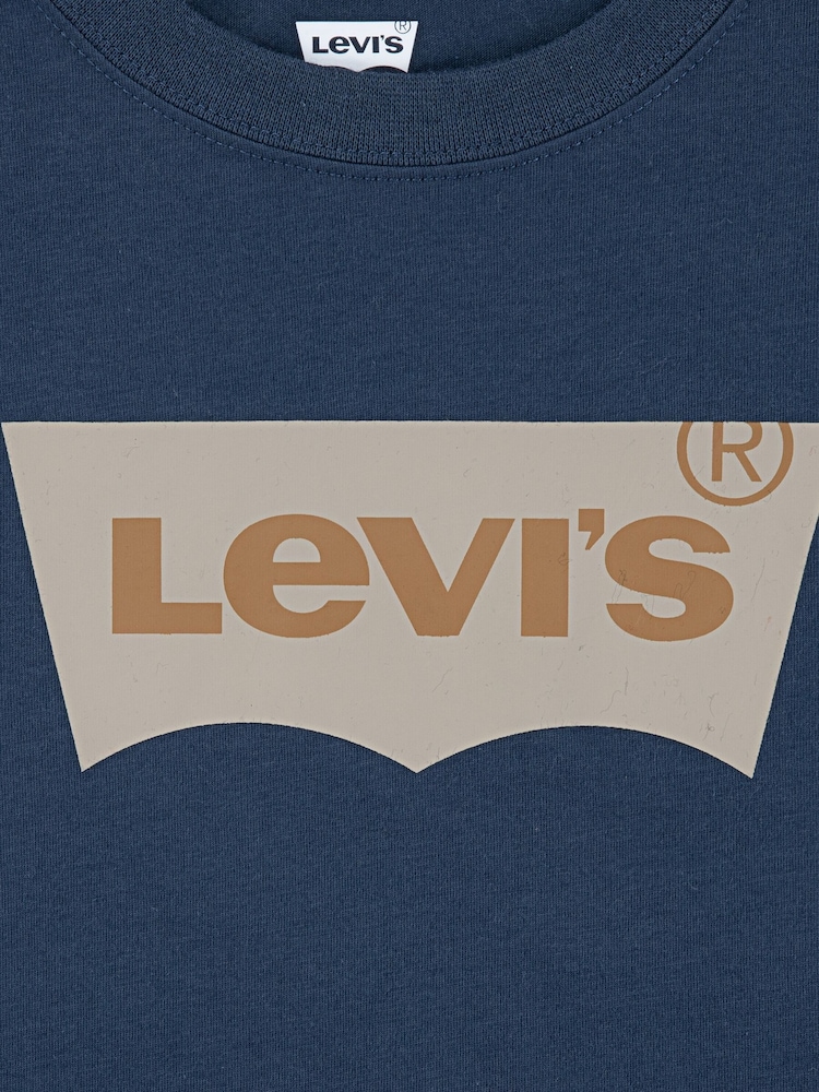 Camiseta de manga corta con logotipo de ala de murciélago de Levi's® - Imagen 3 de 3