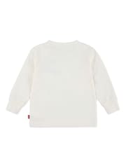 Levi's® Cream Baby Logo Long Sleeve Graphic Print T-Shirt - Image 2 of 3
