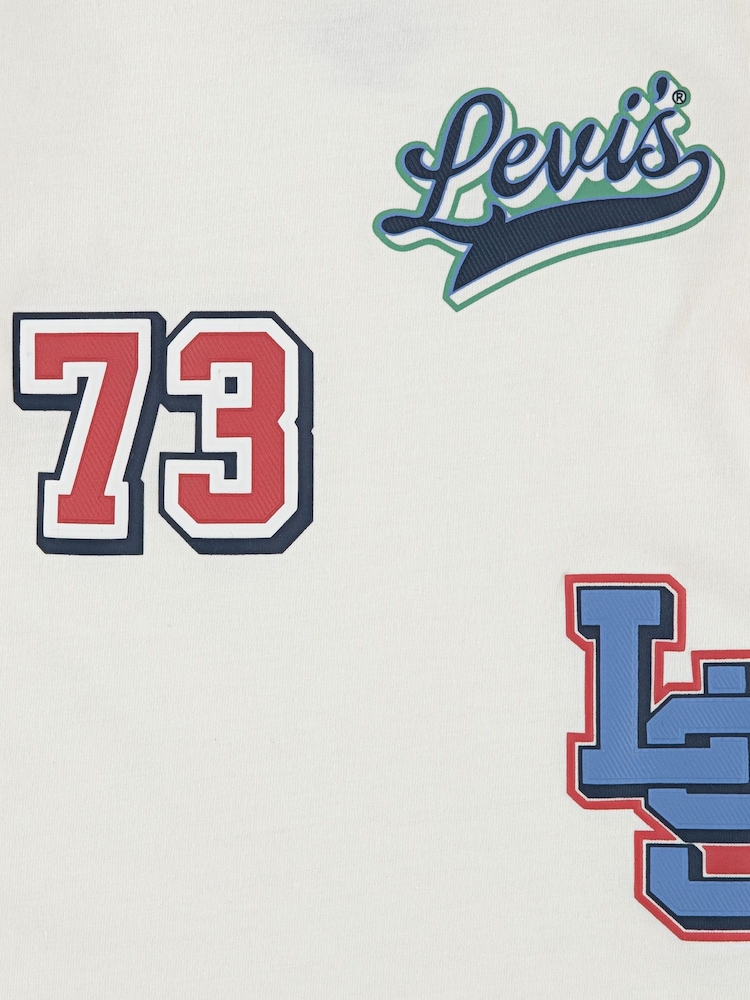 Levi's® Cream Baby Logo Long Sleeve Graphic Print T-Shirt - Image 3 of 3