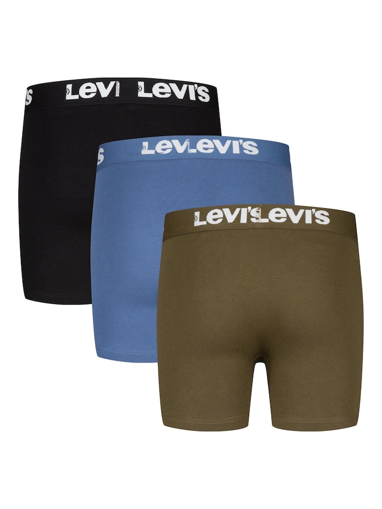 črna - Levi's boksarice 3 Pack - Slika 2 iz 7