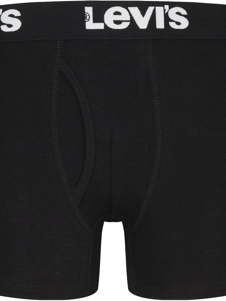črna - Levi's boksarice 3 Pack - Slika 7 iz 7