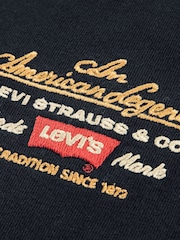 Levi's® Black Legendary Logo Long Sleeve T-Shirt - Image 3 of 3