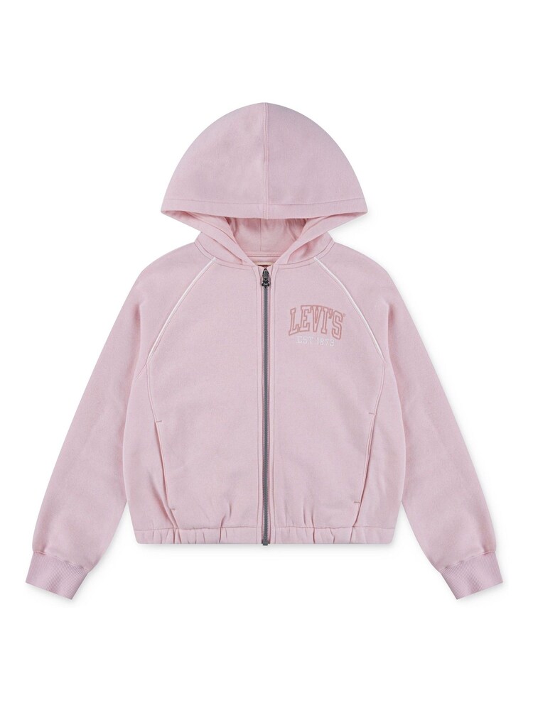 Levi's® Pink Meet And Greet Full Zip Logo Hoodie - Image 1 of 4