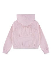 Levi's® Pink Meet And Greet Full Zip Logo Hoodie - Image 5 of 7