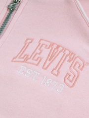 Levi's® Pink Meet And Greet Full Zip Logo Hoodie - Image 6 of 7