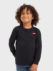 Levi's® Black Long Sleeve Graphic Print T-Shirt - Image 1 of 6