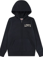 Levi's® Black Legendary Logo Full Zip Hoodie - Image 1 of 3