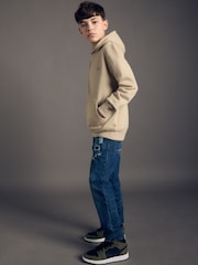 Levi's® White Chest Hit Batwing Logo Hoodie - Image 5 of 9