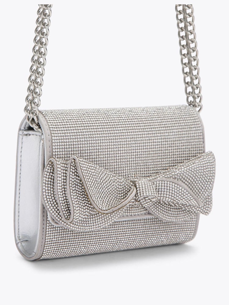 KG Kurt Geiger Silver Silver Allegra Bag - Image 2 of 4 KG Kurt Geiger Silver Silver Allegra Bag - Image 2 of 4