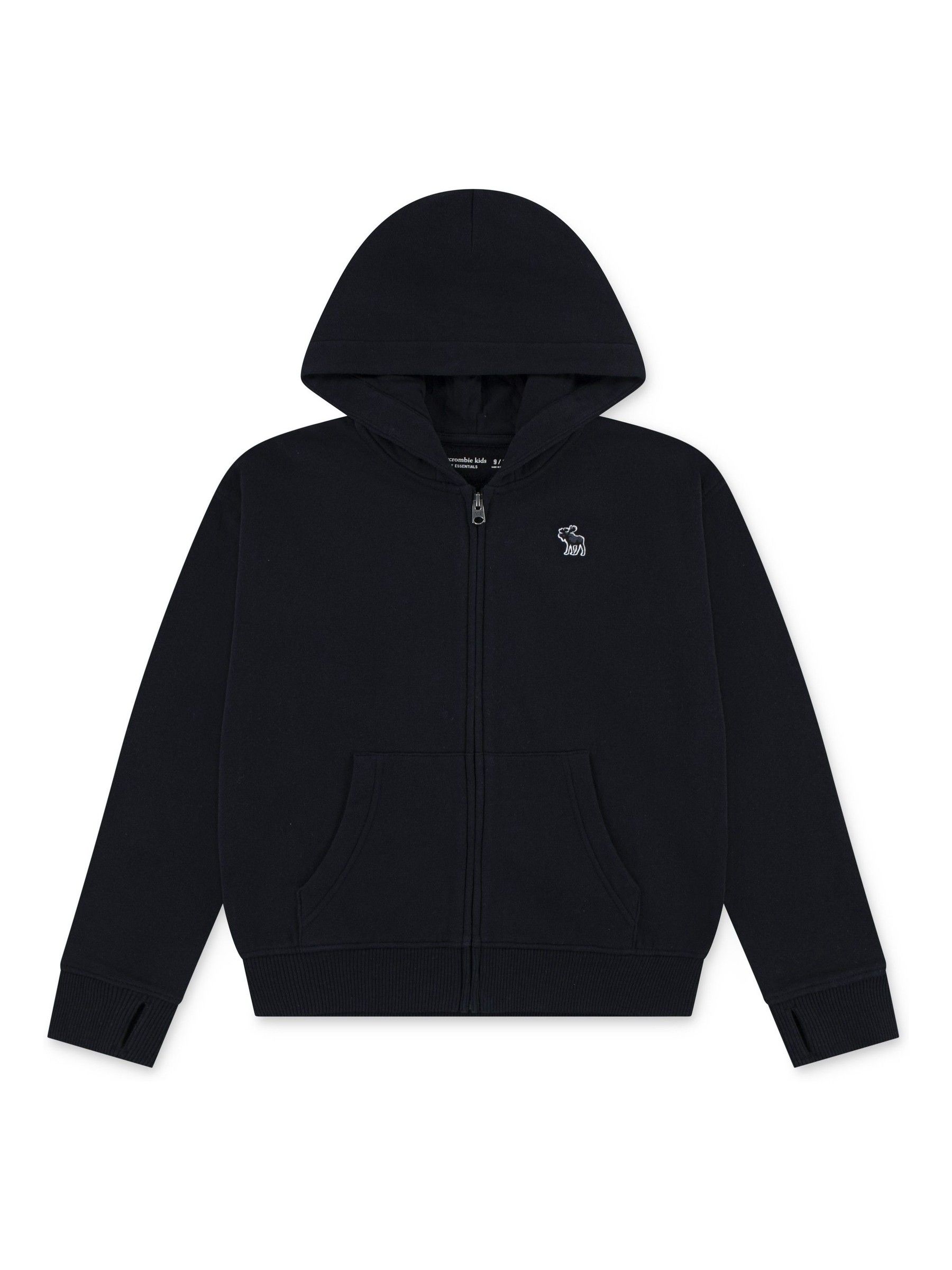 Buy Abercrombie & Fitch Black Logo Zip Up Hoodie from Next USA