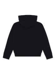 Negro - Abercrombie & Fitch Logo Zip Up Hoodie - Imagen 5 de 7