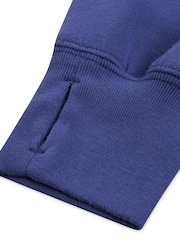 Blau - Abercrombie & Fitch Essentials Half Zip Sweatshirt - Bild 7 von 9