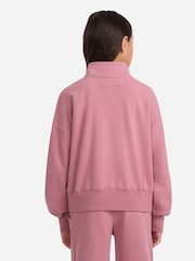 Pink - Abercrombie & Fitch Essentials Half Zip Sweatshirt - Bild 2 von 8
