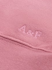 Pink - Abercrombie & Fitch Essentials Half Zip Sweatshirt - Bild 8 von 8