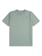 Abercrombie & Fitch Green Essentials Logo Short Sleeve T-Shirt - Image 4 of 6