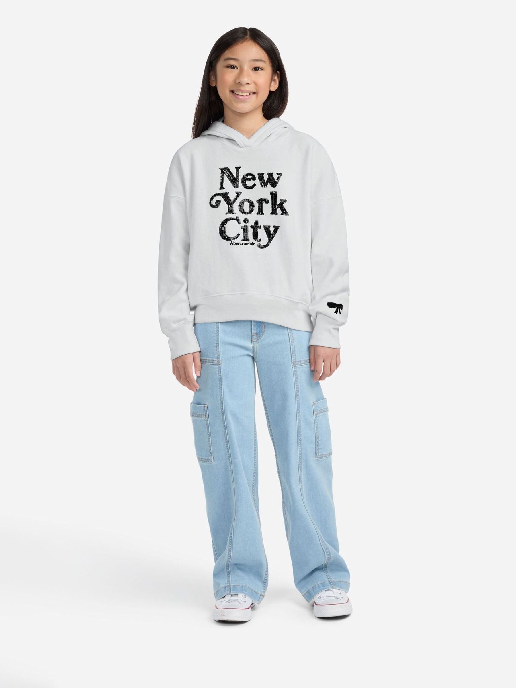 y2k Abercrombie&amp;Fitch パーカー 平成ギャル S（C713） アバクロ Y2K 平成 パーカー ピチ ギャル ちび グランジ - メルカリ