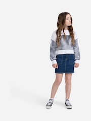 Abercrombie & Fitch Blue Denim Mini Skirt - Imagen 3 de 9
