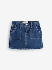 Abercrombie & Fitch Blue Denim Mini Skirt - Imagen 4 de 9