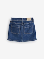 Abercrombie & Fitch Blue Denim Mini Skirt - Imagen 5 de 9