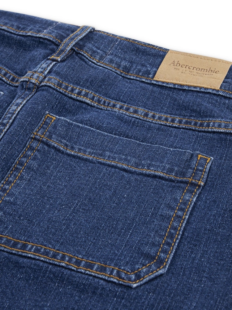 Abercrombie & Fitch Blue Denim Mini Skirt - Imagen 9 de 9