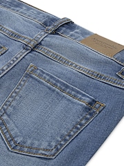 Abercrombie & Fitch Blue High Rise Flare Jeans - Image 6 of 7