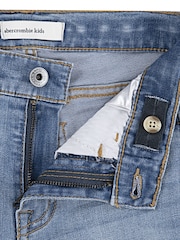 Abercrombie & Fitch Blue High Rise Flare Jeans - Image 7 of 7