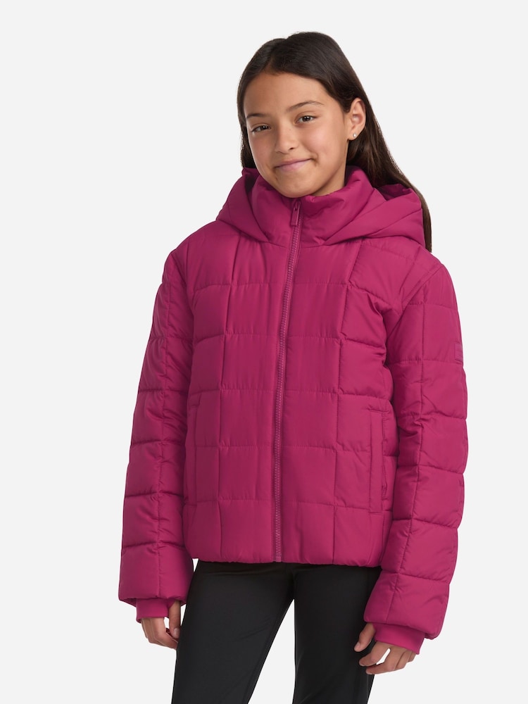 Abercrombie & Fitch Pink Midweight Puffer Jacket - Image 1 of 7