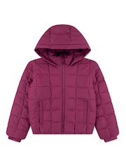 Abercrombie & Fitch Pink Midweight Puffer Jacket - Image 4 of 7