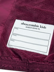 Abercrombie & Fitch Pink Midweight Puffer Jacket - Image 6 of 7