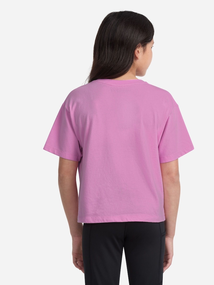 Abercrombie & Fitch Pink Abercrombie & Fitch Pink New York Crest Boxy T-Shirt - Image 2 of 6