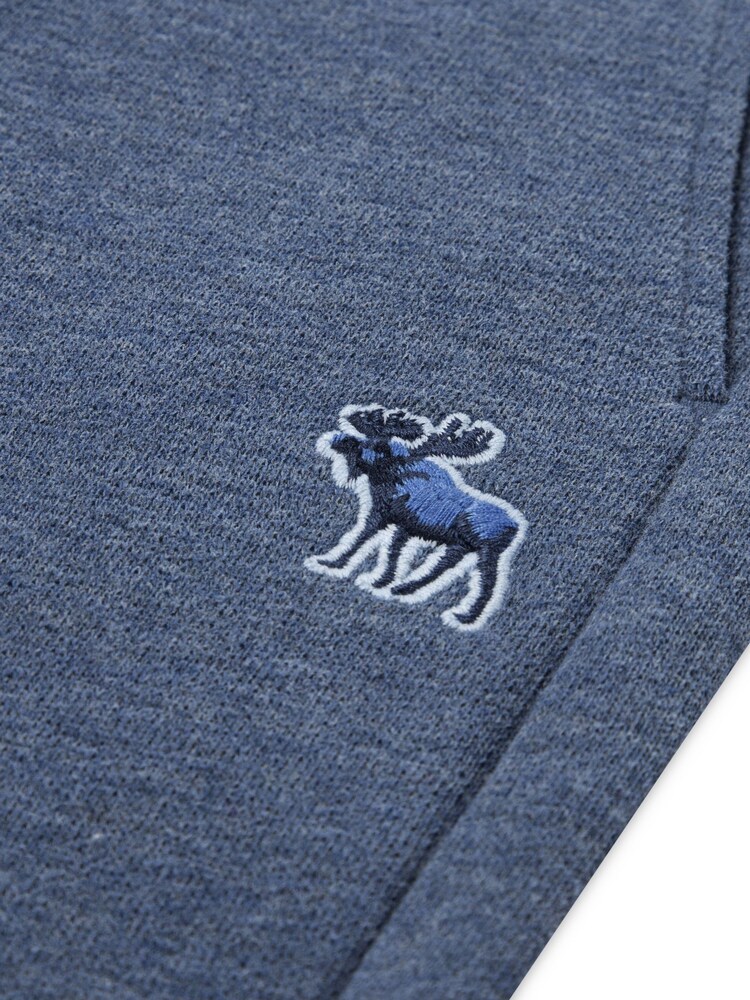 Abercrombie & Fitch Blue Fleece Joggers - Image 6 of 6