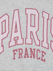 Abercrombie & Fitch Paris Grey Crew Neck Sweatshirt - Image 11 of 11