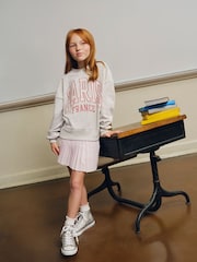 Abercrombie & Fitch Paris Grey Crew Neck Sweatshirt - Image 4 of 11