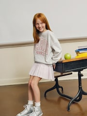 Abercrombie & Fitch Paris Grey Crew Neck Sweatshirt - Image 5 of 11