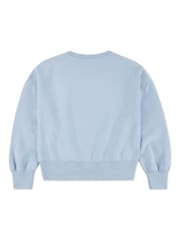 Abercrombie & Fitch Blue Graphic Crew Neck Jumper - Image 2 of 4