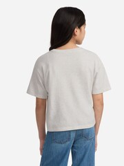 Abercrombie & Fitch Cream New York Crest Boxy T-Shirt - Image 3 of 6
