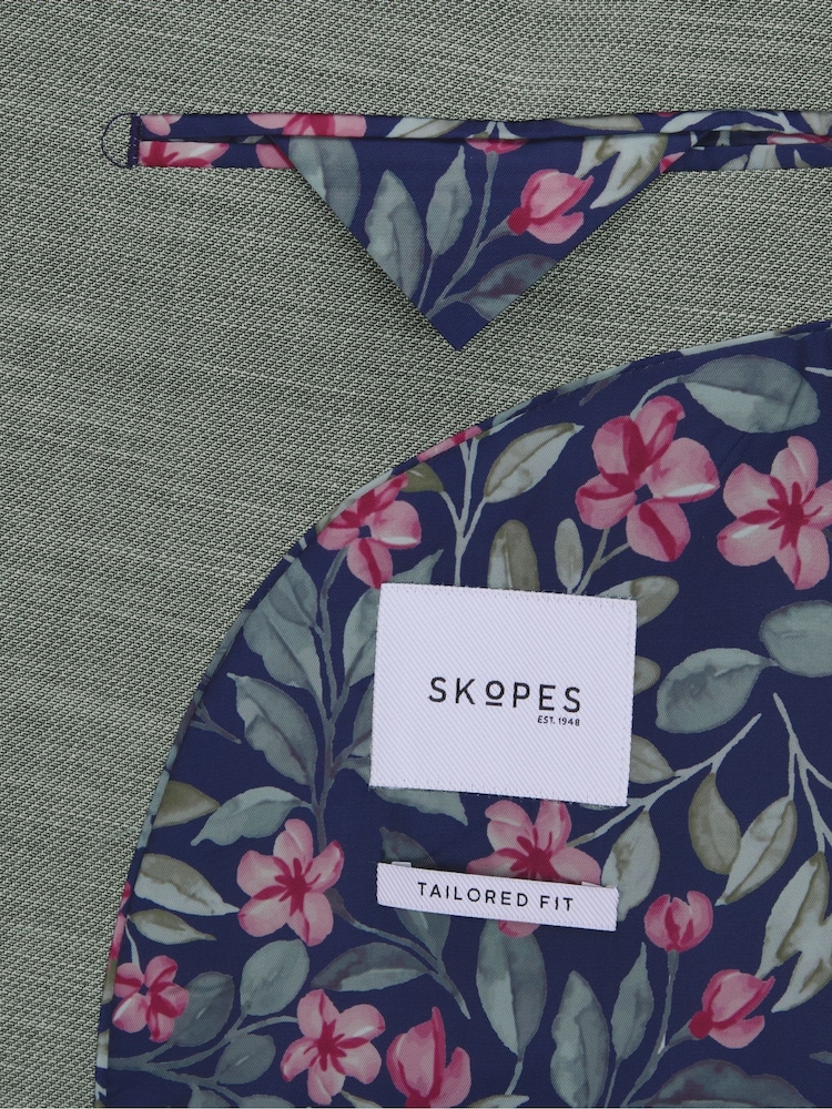 Skopes Tailored Fit Semi Plain Elio Suit Jacket - Bild 6 von 6