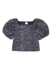 Negro - Abercrombie & Fitch Puff Sleeve Top - Imagen 4 de 6