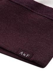 Abercrombie & Fitch Abercrombie & Fitch Red Quarter Zip Preppy Jumper - Bild 3 von 4