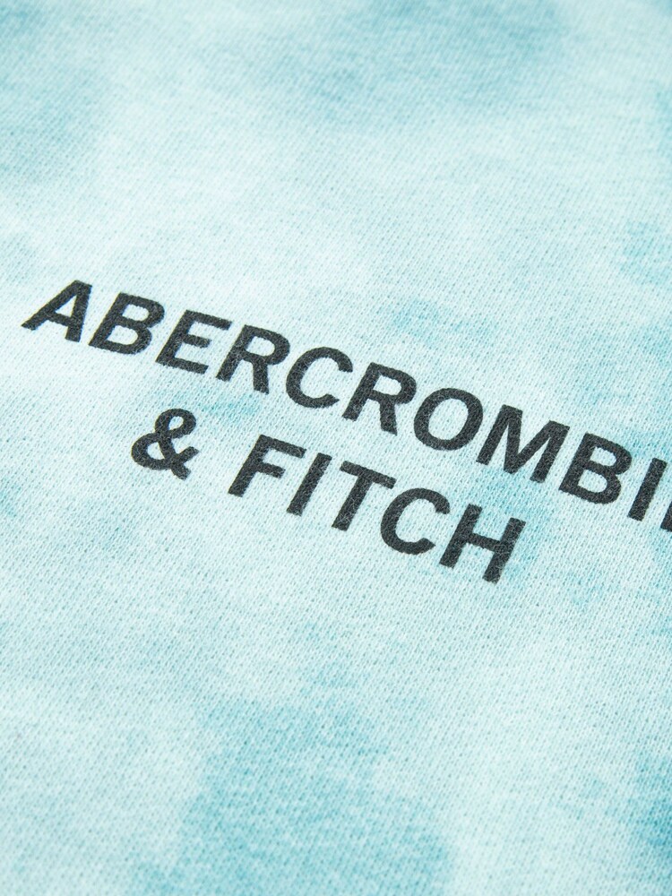 Abercrombie & Fitch Grey Tie Dye Print Logo Hoodie - Image 7 of 7