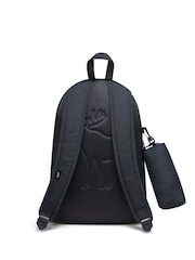 Abercrombie & Fitch Logo Black Backpack With Pencil Case - Image 4 of 16