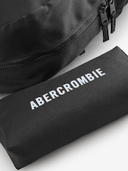 Abercrombie & Fitch Logo Black Backpack With Pencil Case - Image 8 of 16