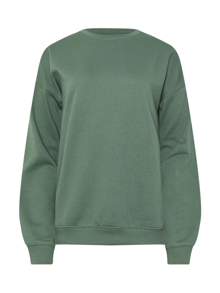 Long Tall Sally Green Crew Neck Sweatshirt - Image 5 of 5 Long Tall Sally Green Crew Neck Sweatshirt - Image 5 of 5